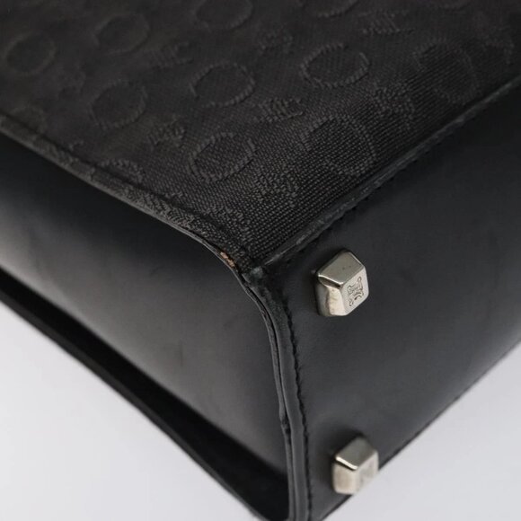 CELINE C Macadam Canvas Hand Bag Gray Silver Auth bs26321 - Picture 5 of 16